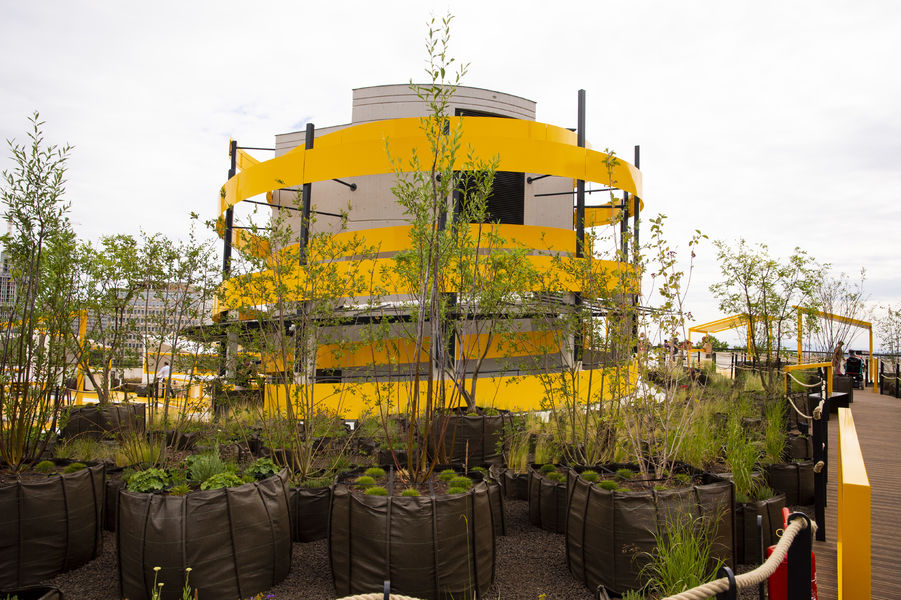Toit terrasse Les Halles