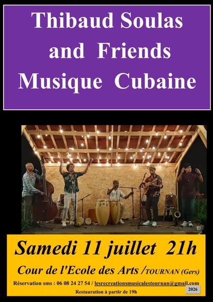 Concert Thibaud Soulas and friends_Tournan