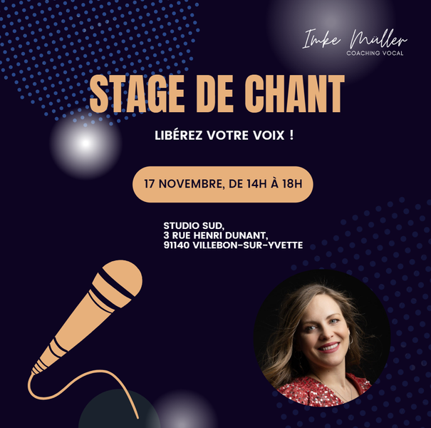 Stage de chant : Libérez votre voix avec Imke Müller