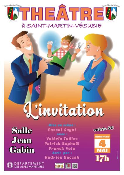 Théâtre - "L'invitation"_Saint-Martin-Vésubie