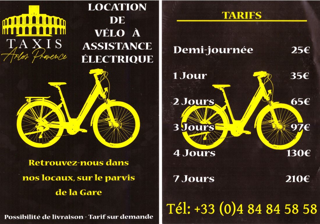 Taxis Arles Provence - Location de vélos — photo 2