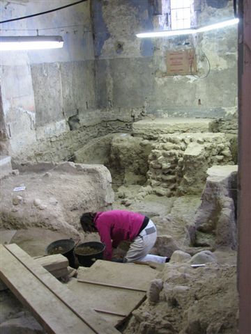 Église Saint Pierre - fouilles 2