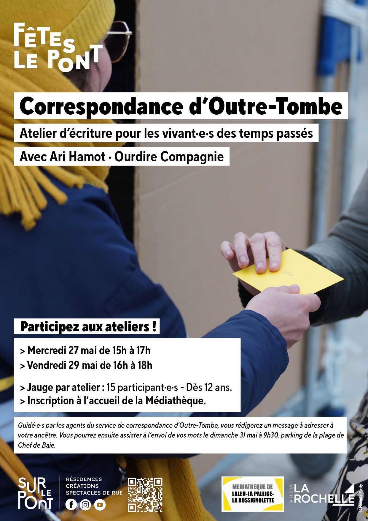 Atelier d’écriture - Mémoires d’Outre-Tombe