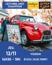 Prologue : Lecture avec Chauffeur à l'Ecole Jules Ferry de Voiron_Voiron