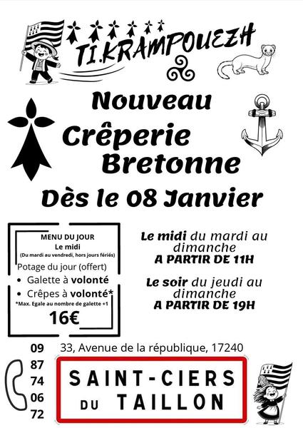 Crêperie bretonne Ti Krampouezh