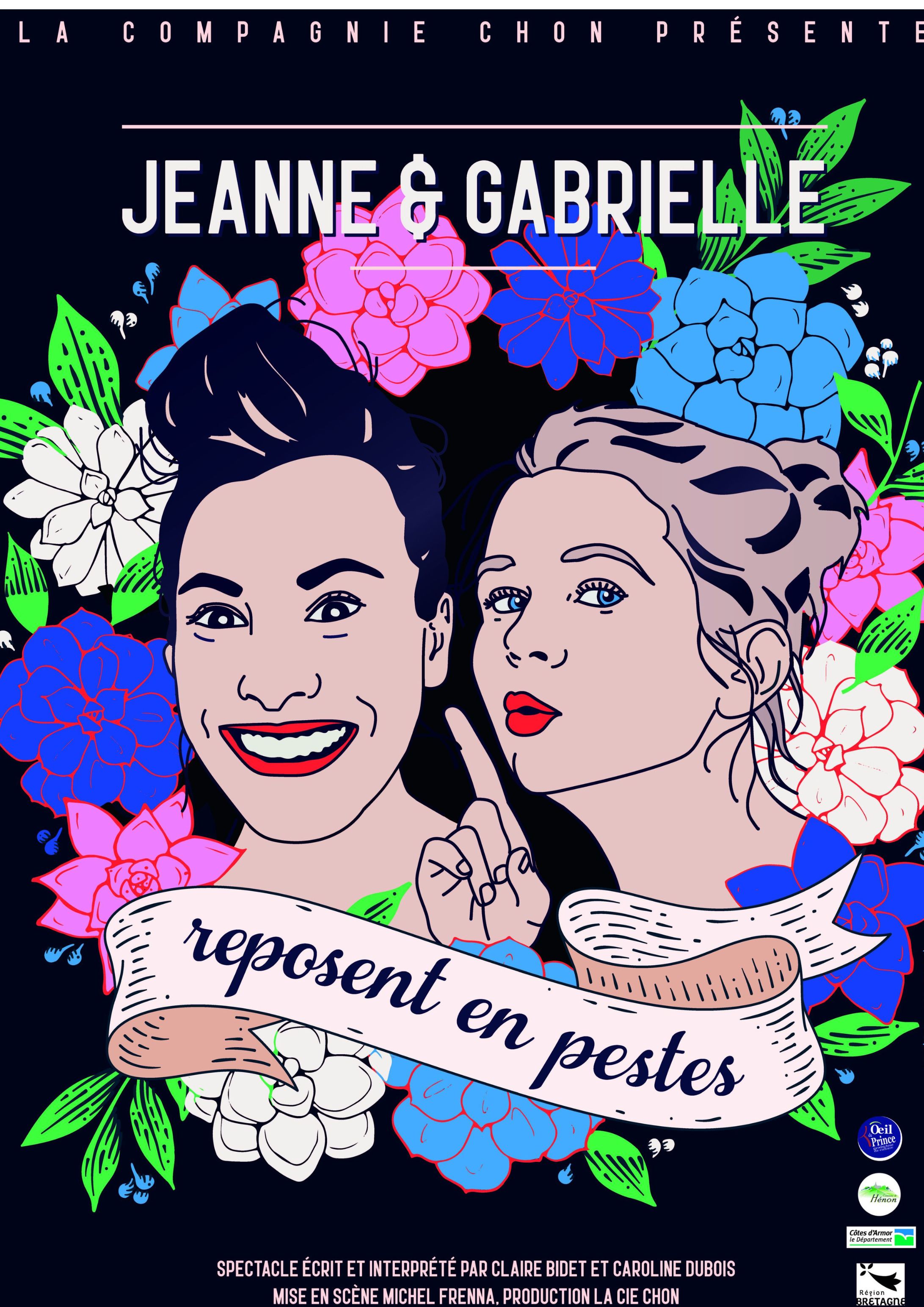 Café Théâtre - Jeanne et Gabrielle : Reposent en pestes