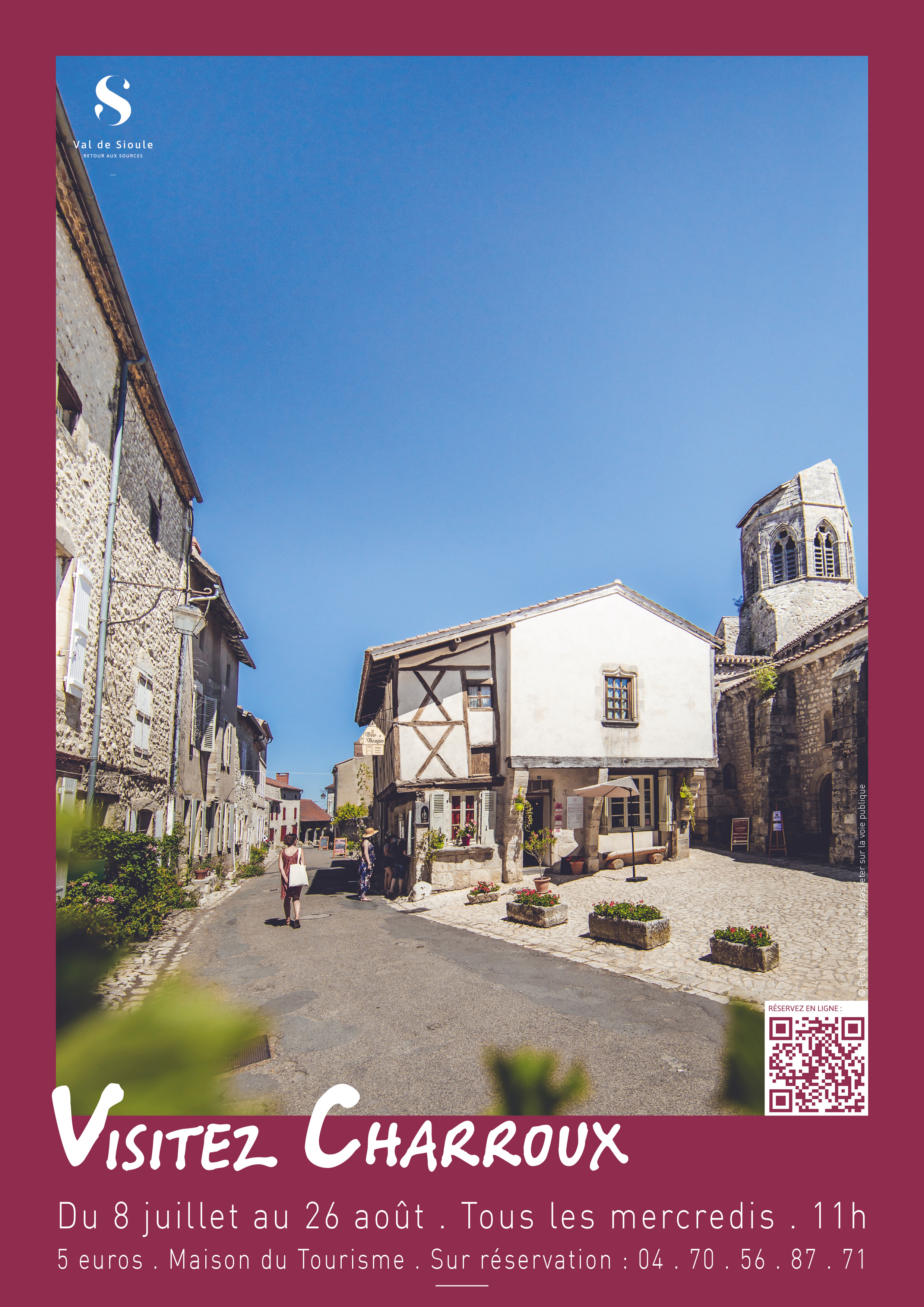 Visite de Charroux "La Médiévale"