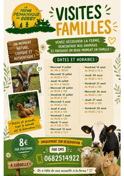 Visite de la ferme pédagogique du Bessy_Cordelle