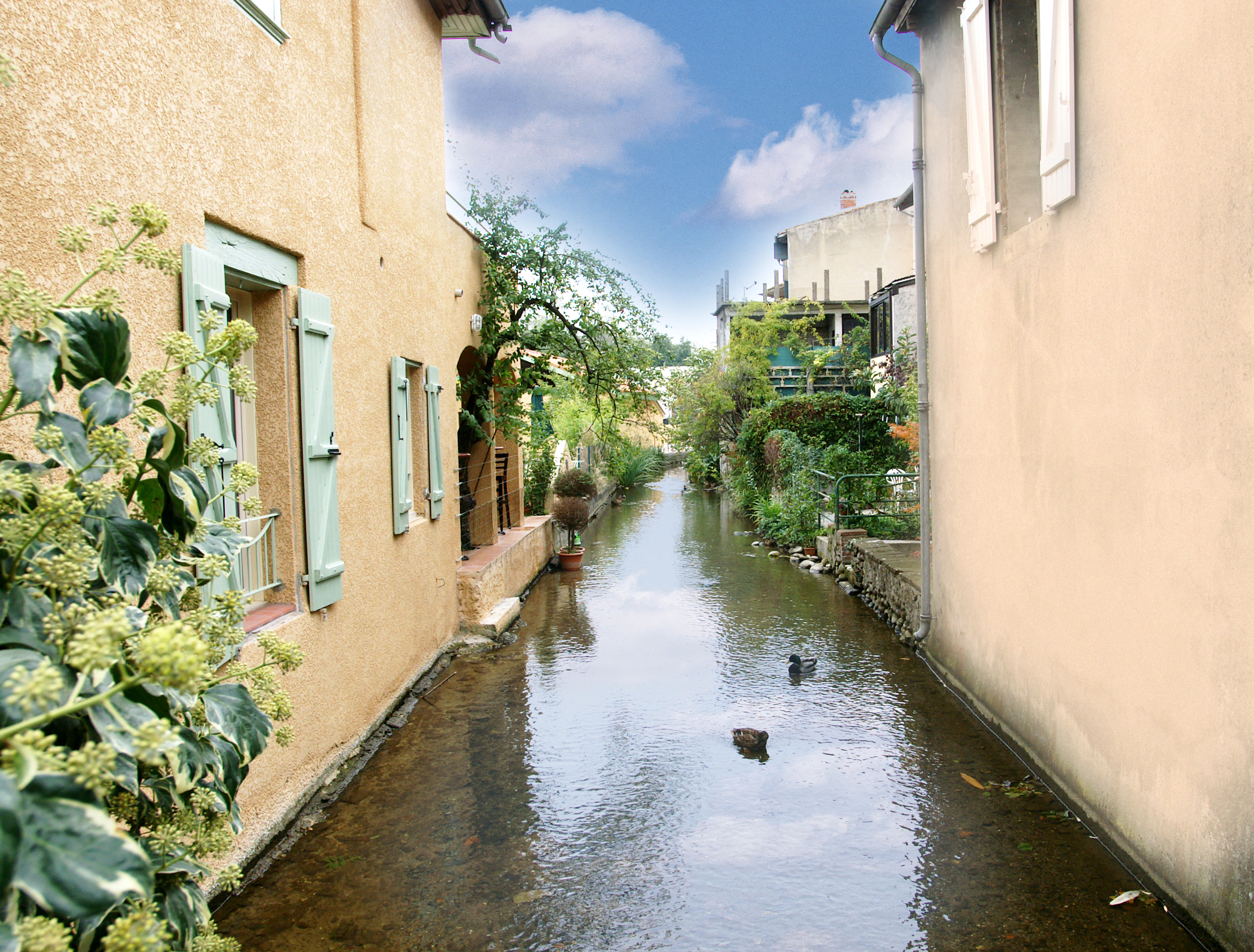 Canaux et ponts de Pamiers