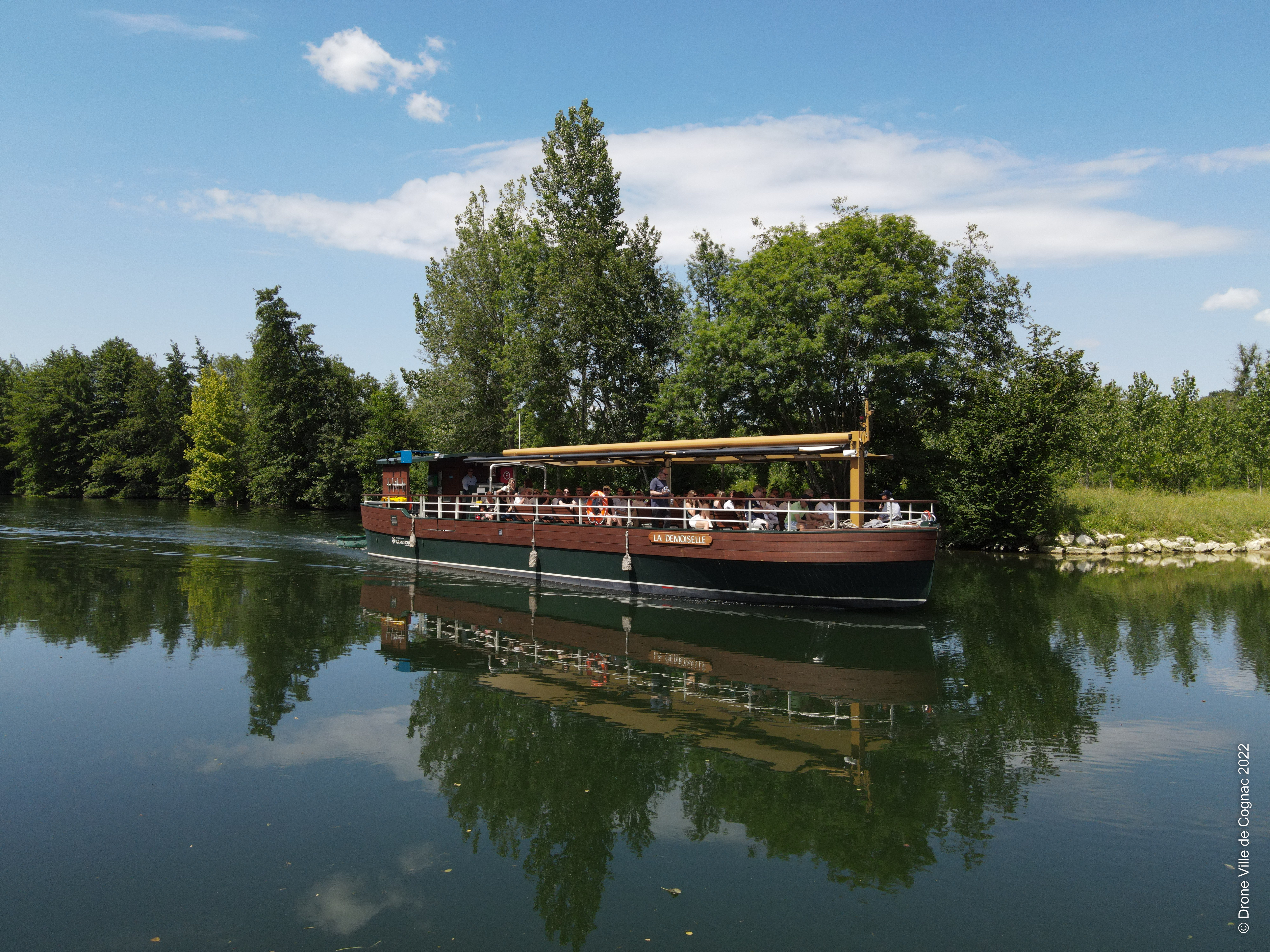 Balade fluviale à bord de La Demoiselle