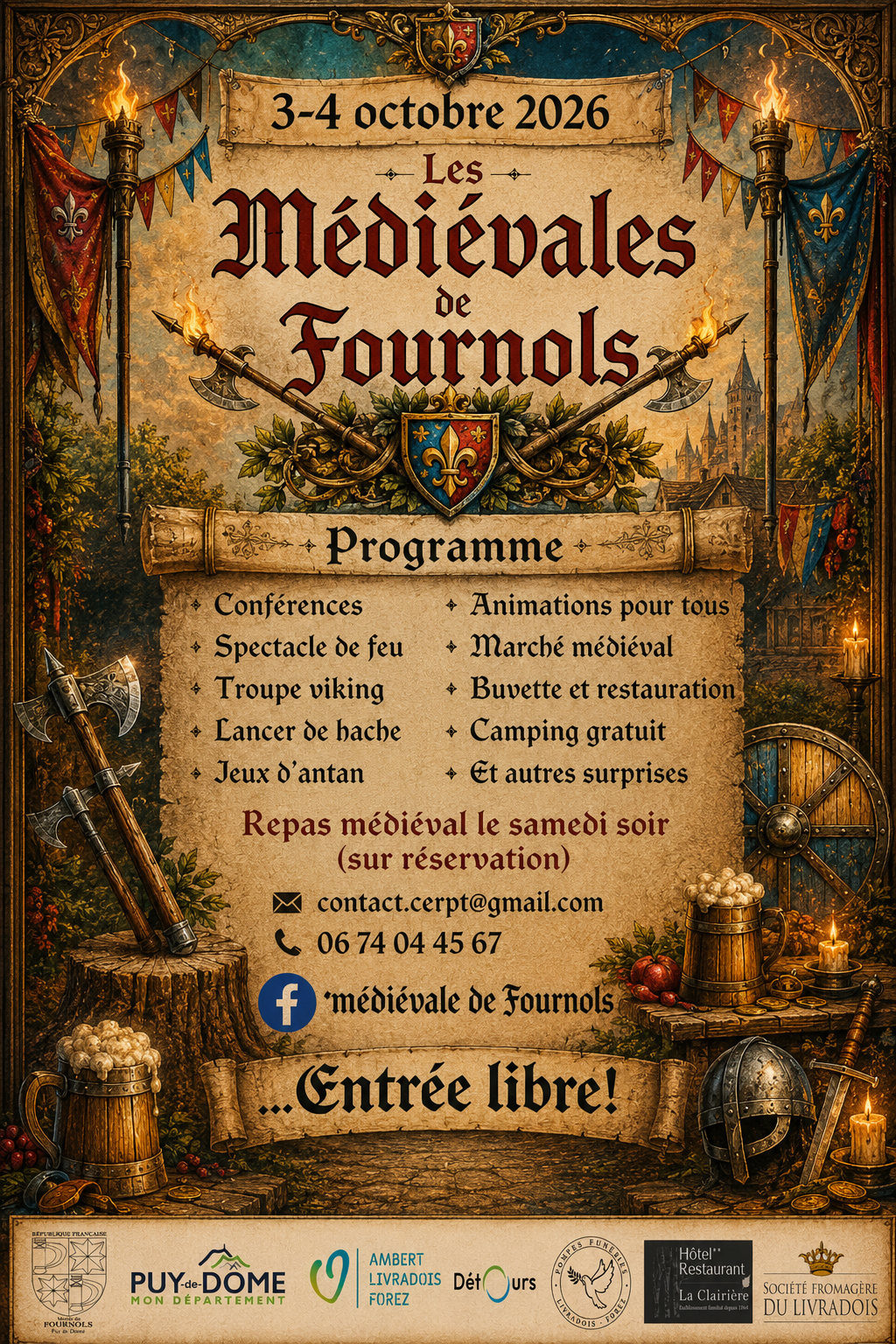 Les Médiévales de Fournols