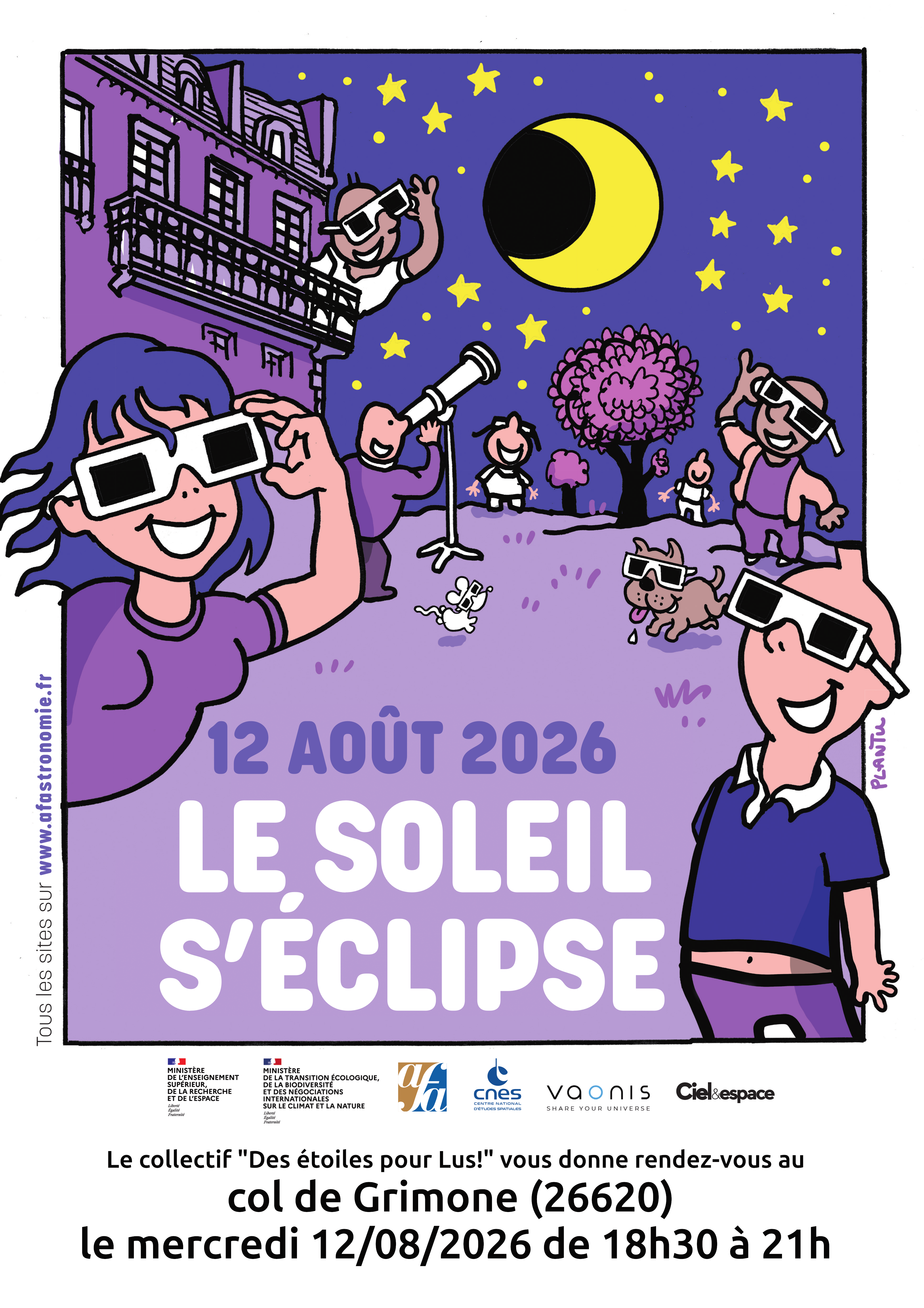 Observation nature - Eclipse de Soleil