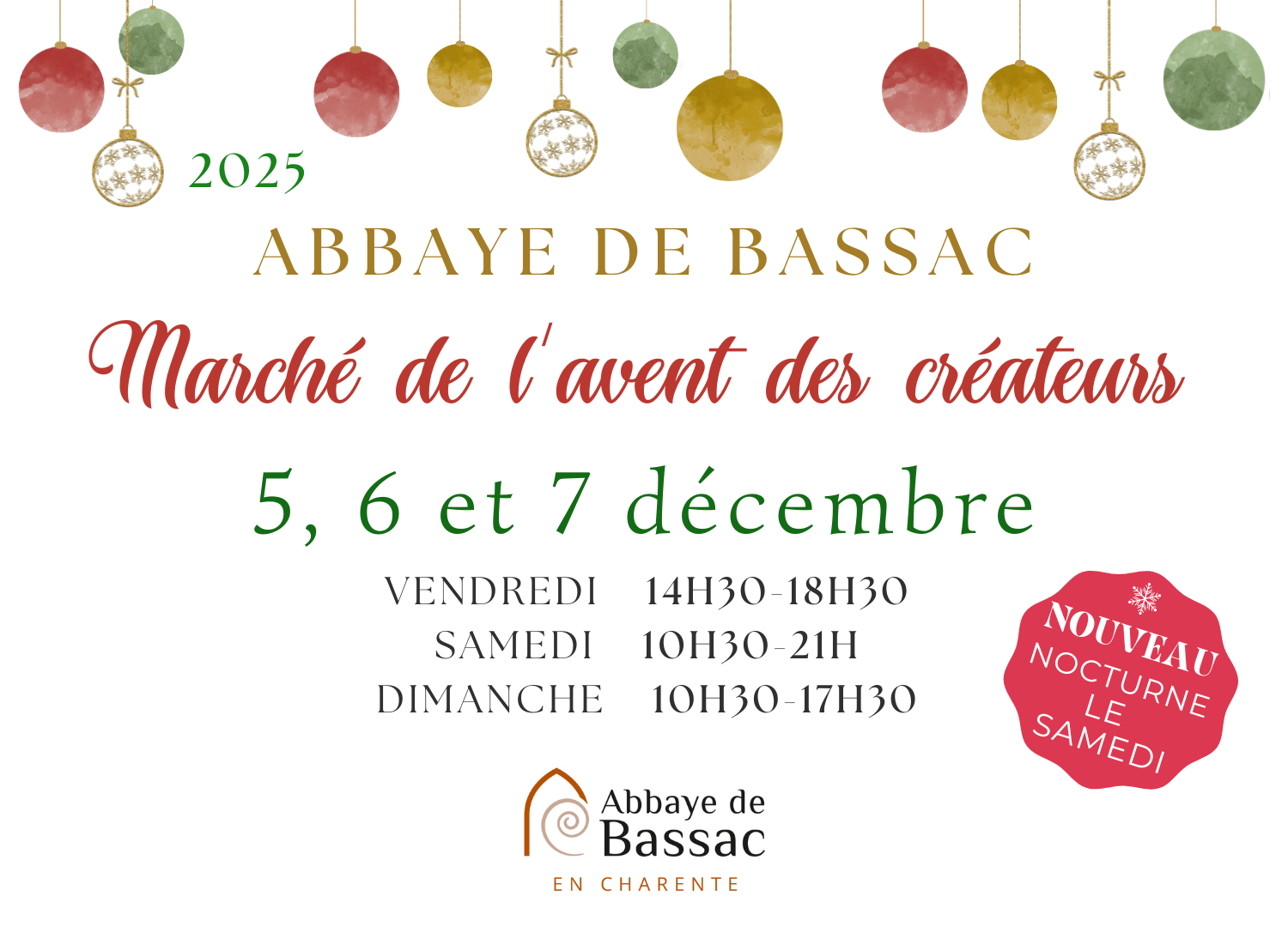 Marché de l'Avent des créateurs | Bassac