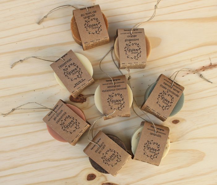 savons saponifiés à froid Green Utopie