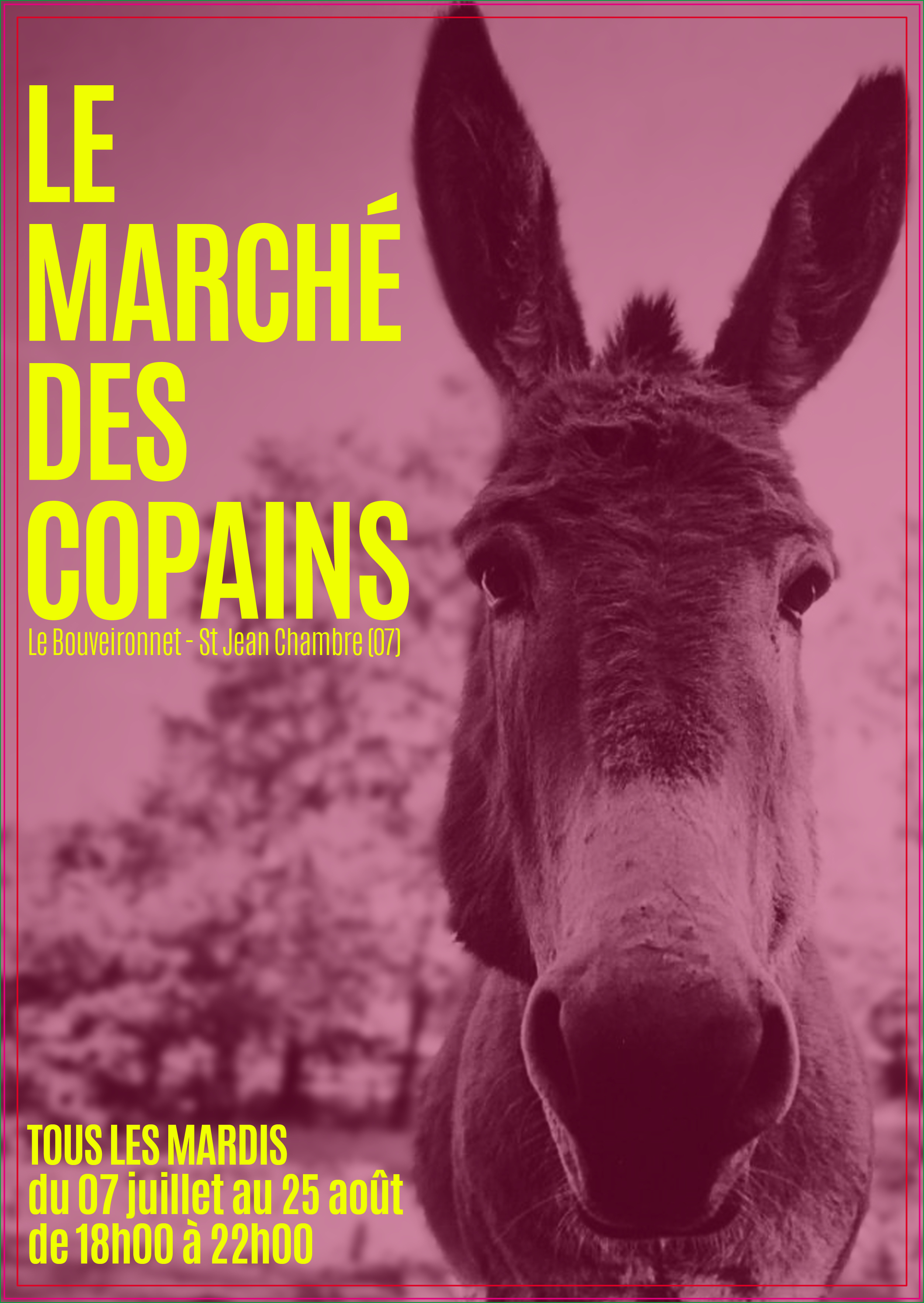 "Marché des copains" : petit marché à la ferme