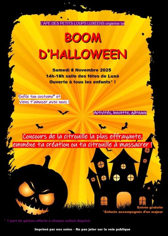 Boom d'Halloween