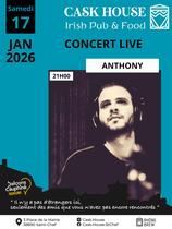 Concert au Cask House : Anthony_Saint-Chef