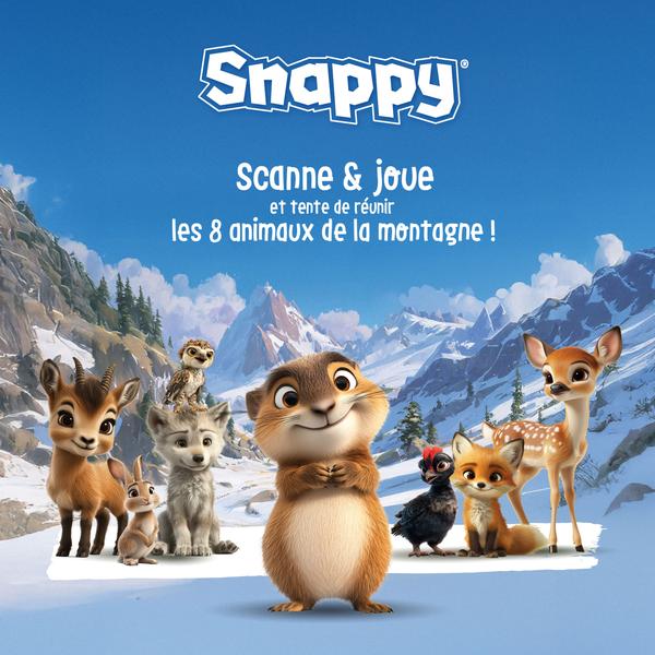 Snappy le jeu de piste sur les pistes de Ceillac - © Régie des remontées mécaniques