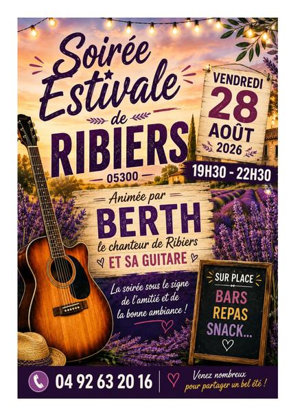 Les Estivales Ribieroises : Berth