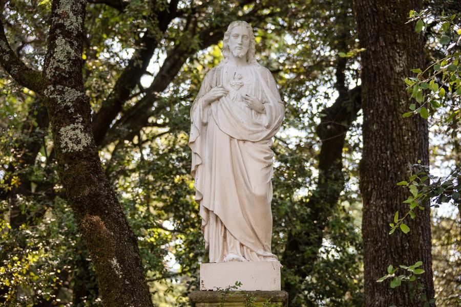 Prades - Jesus au calvaire de Prades ©sourcesetvolcans Prades - Jesus au calvaire de Prades ©sourcesetvolcans