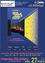 Fête du court métrage à la bibliothèque de Creys-Mépieu