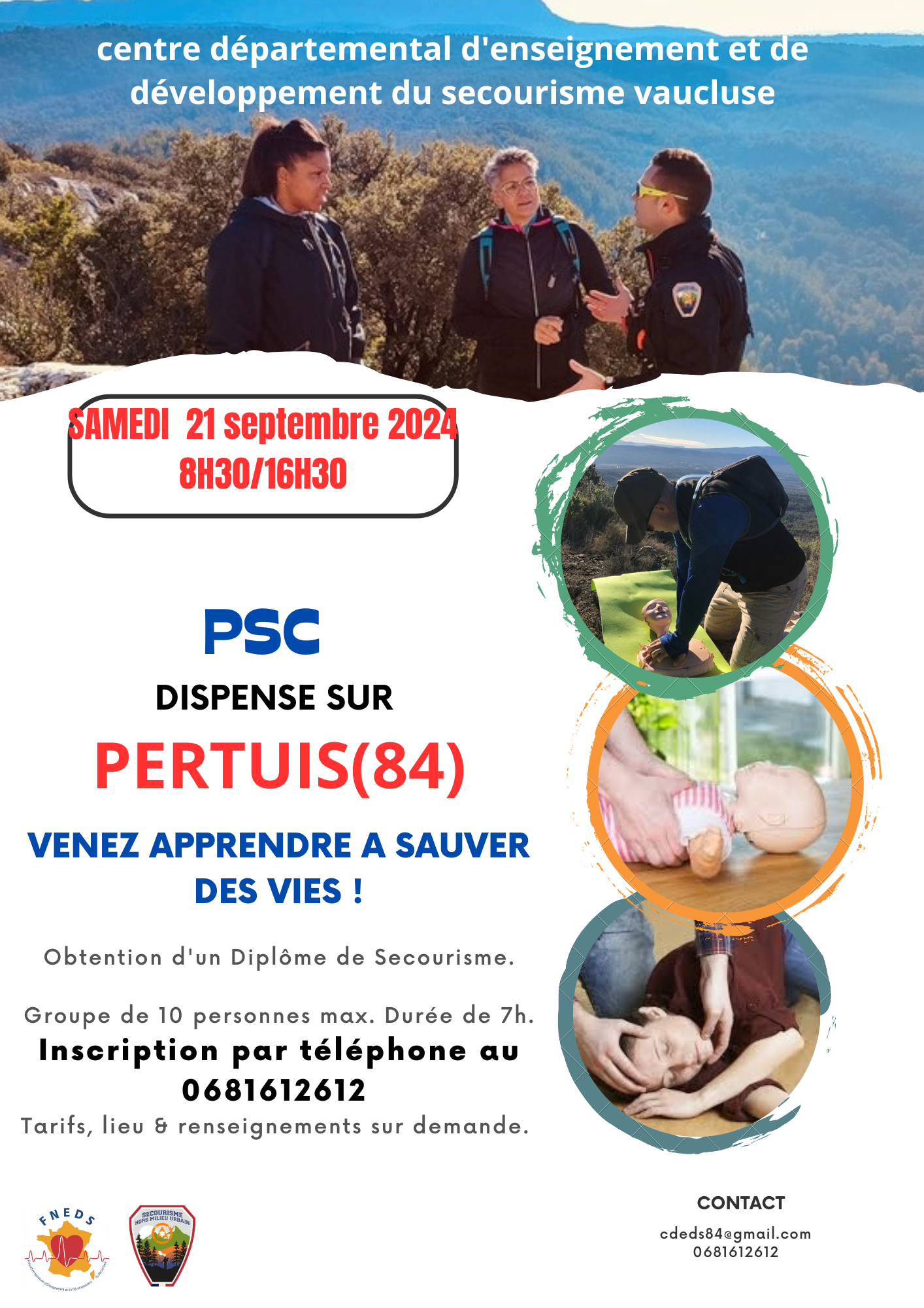 Formation Premiers secours civique