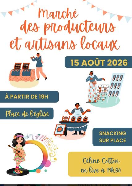 Marché des producteurs et artisans locaux