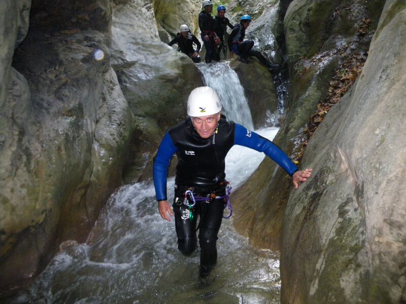 Canyon avec Damien