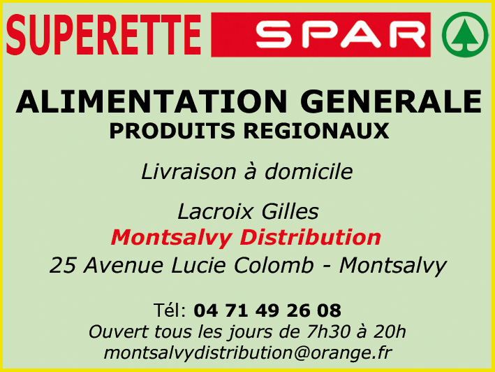 Spar Montsalvy Distribution