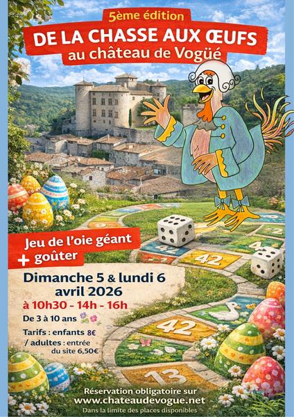 5ème édition de Chasse aux œufs de Melchior le coq_Vogüé
