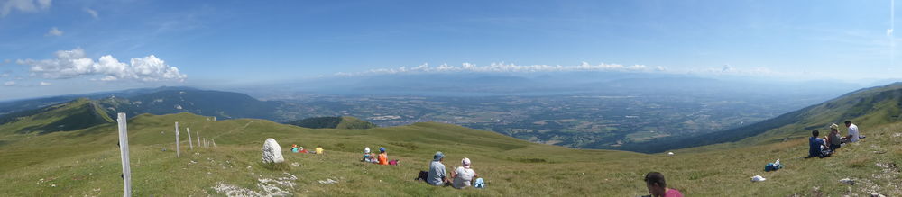 Vue du Colomby de Gex