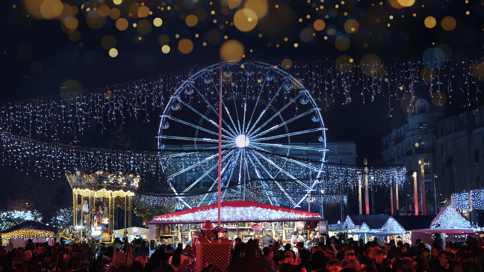 Marché de Noël - place de l'Hôtel-de-Ville - SAINT-ETIENNE