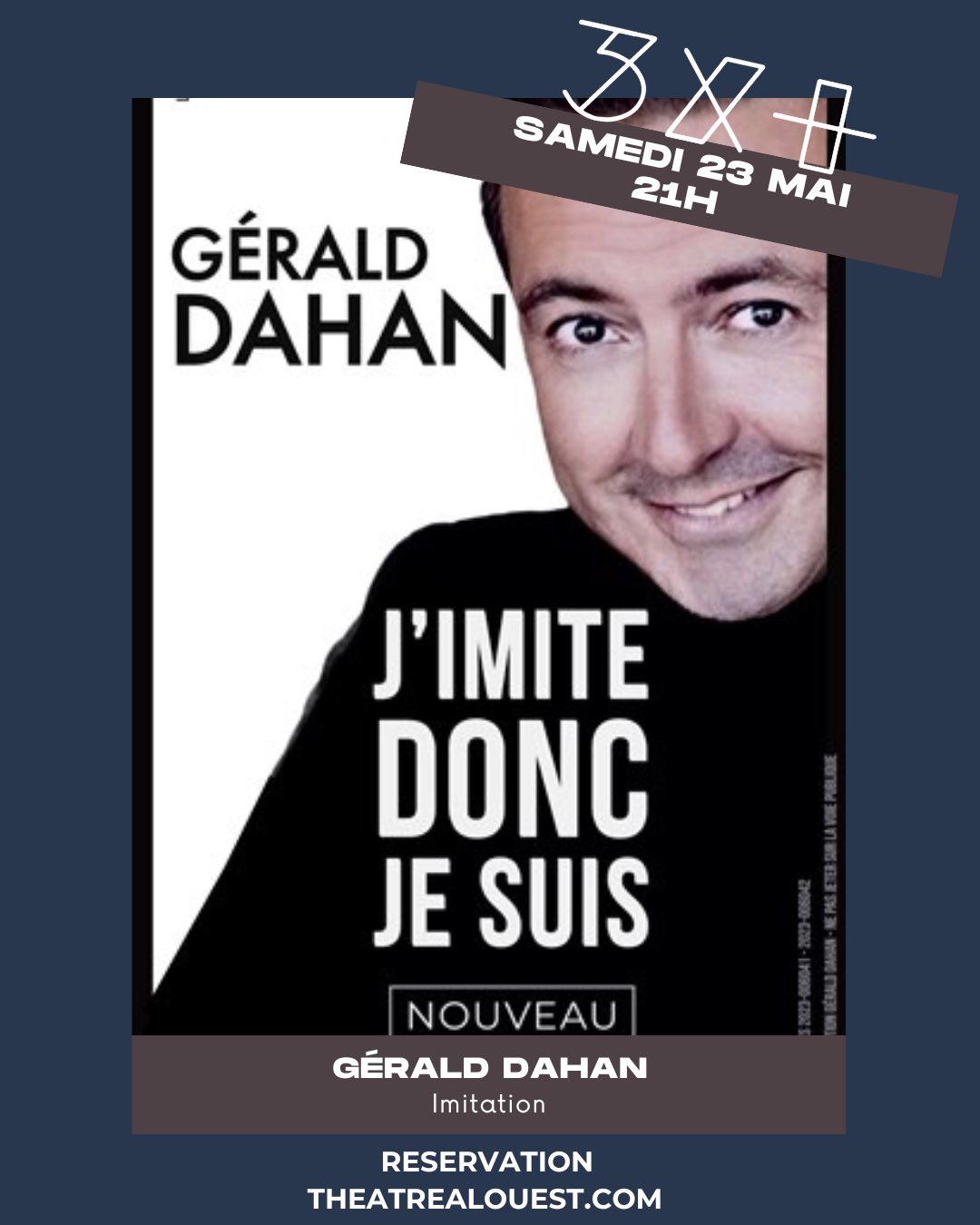 Gérald Dahan — visuel événement