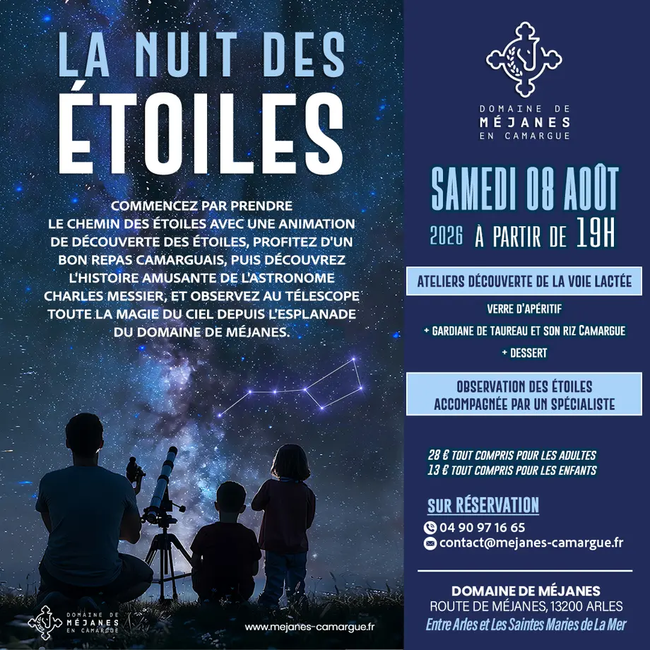La Nuit des Etoiles au Domaine de Méjanes