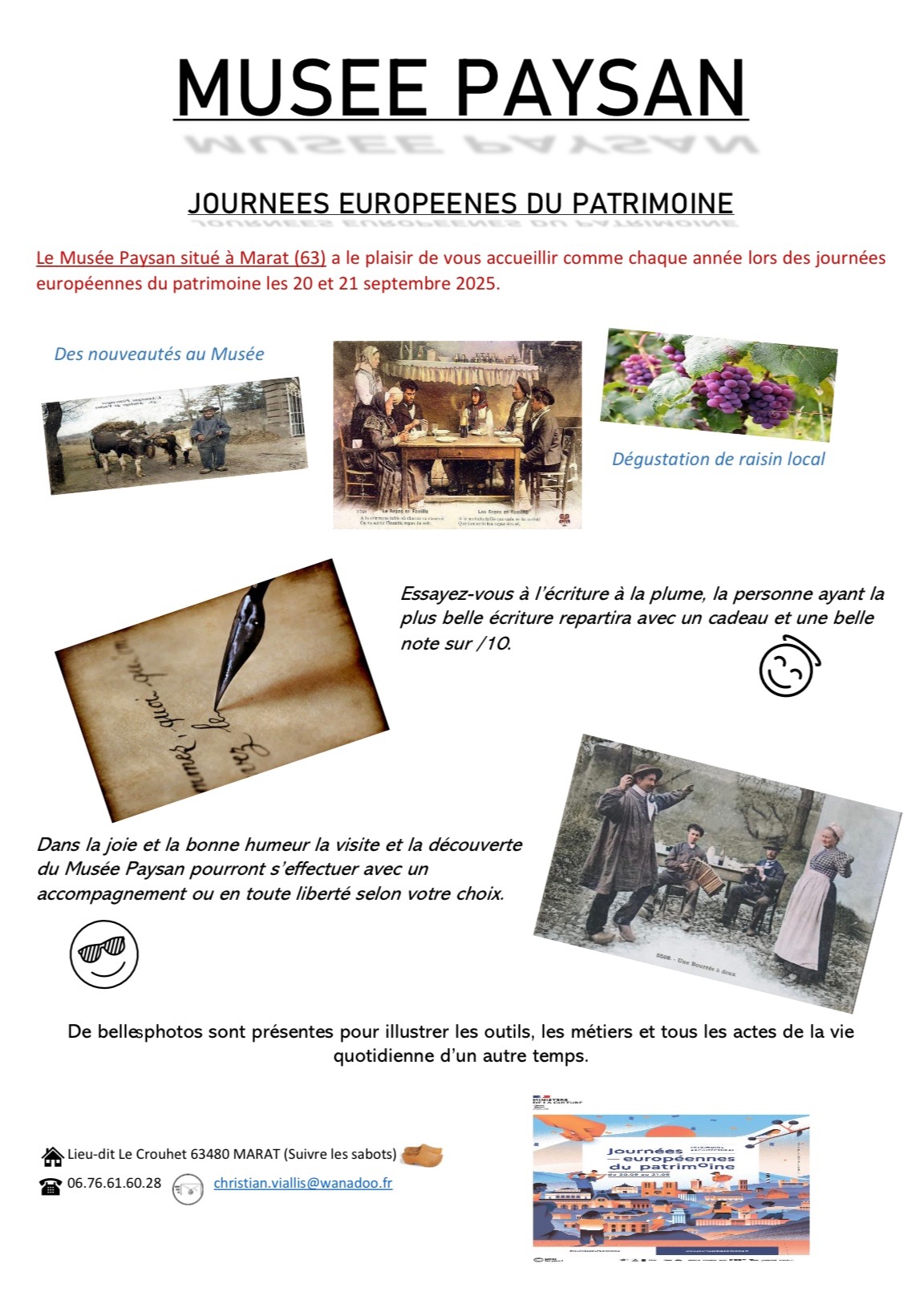 JPE 2025 – Musée Paysan // Marat