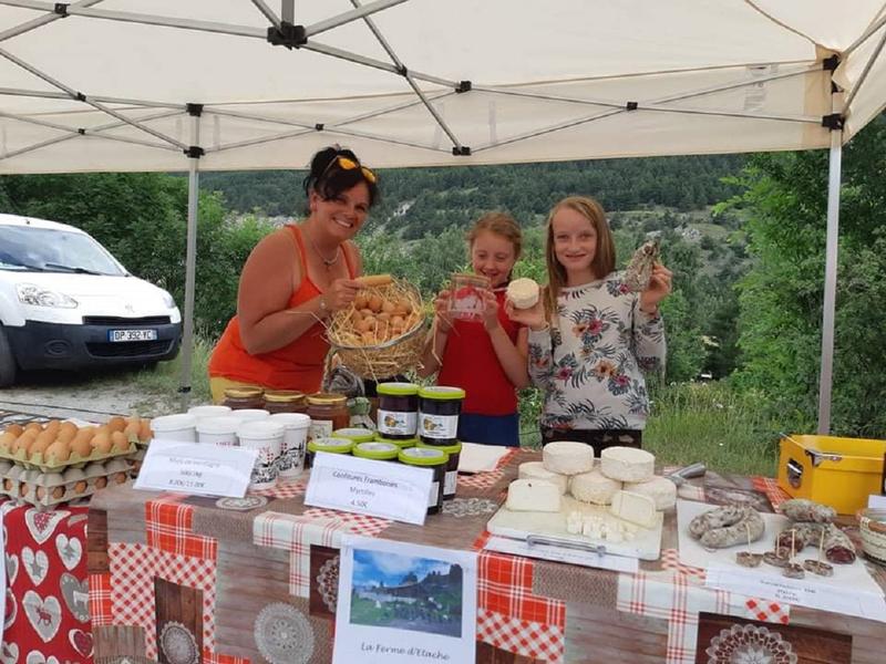Marché produits locaux à Val Cenis-Bramans