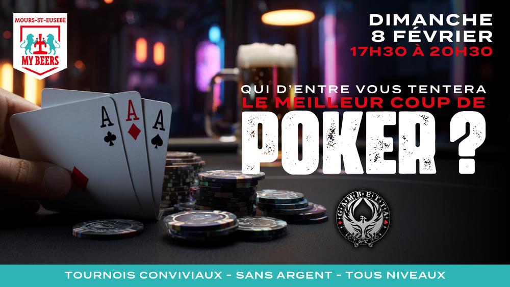 Soirée poker - My Beers Mours_Mours-Saint-Eusèbe