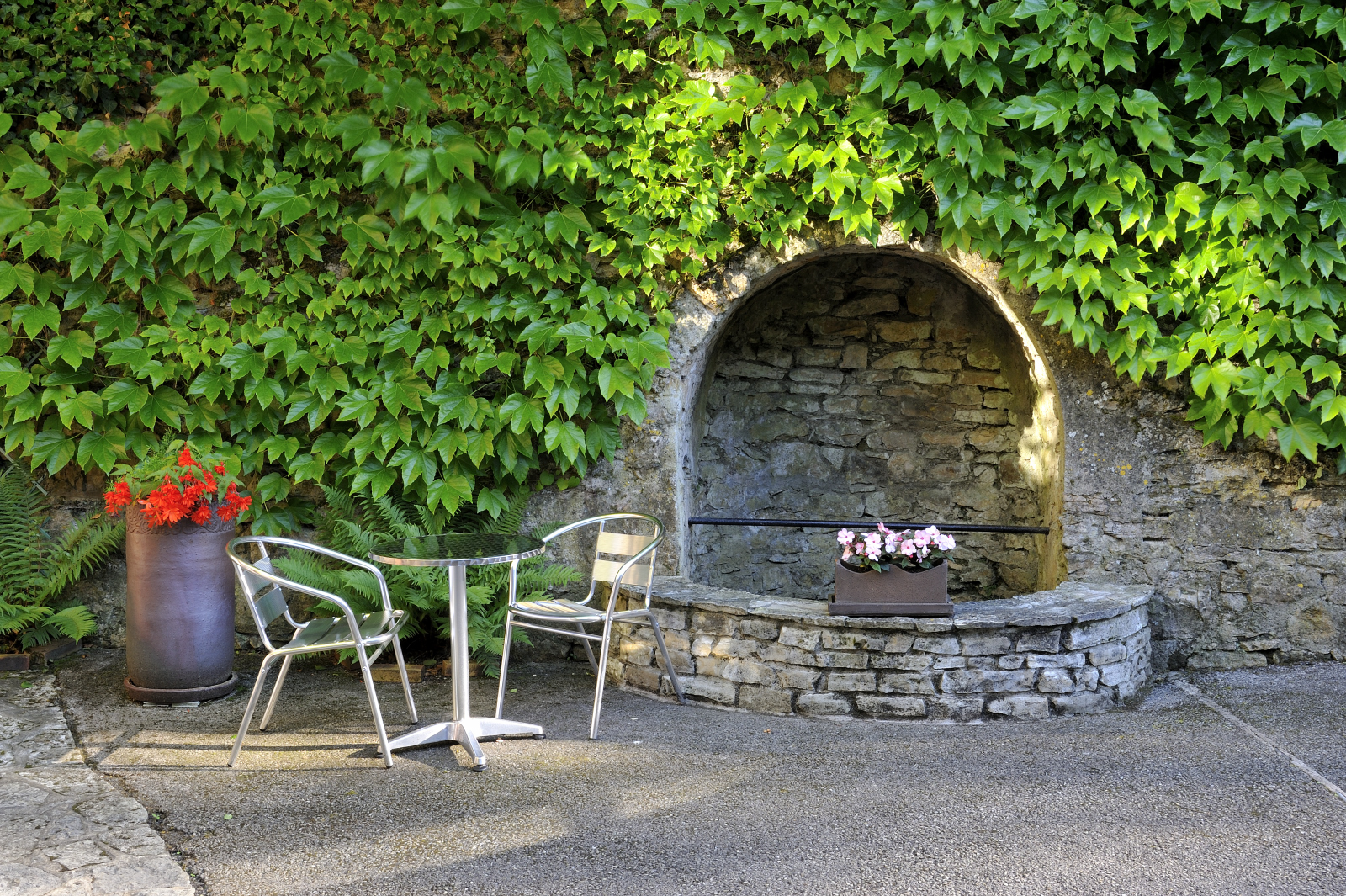 détente autour du puit