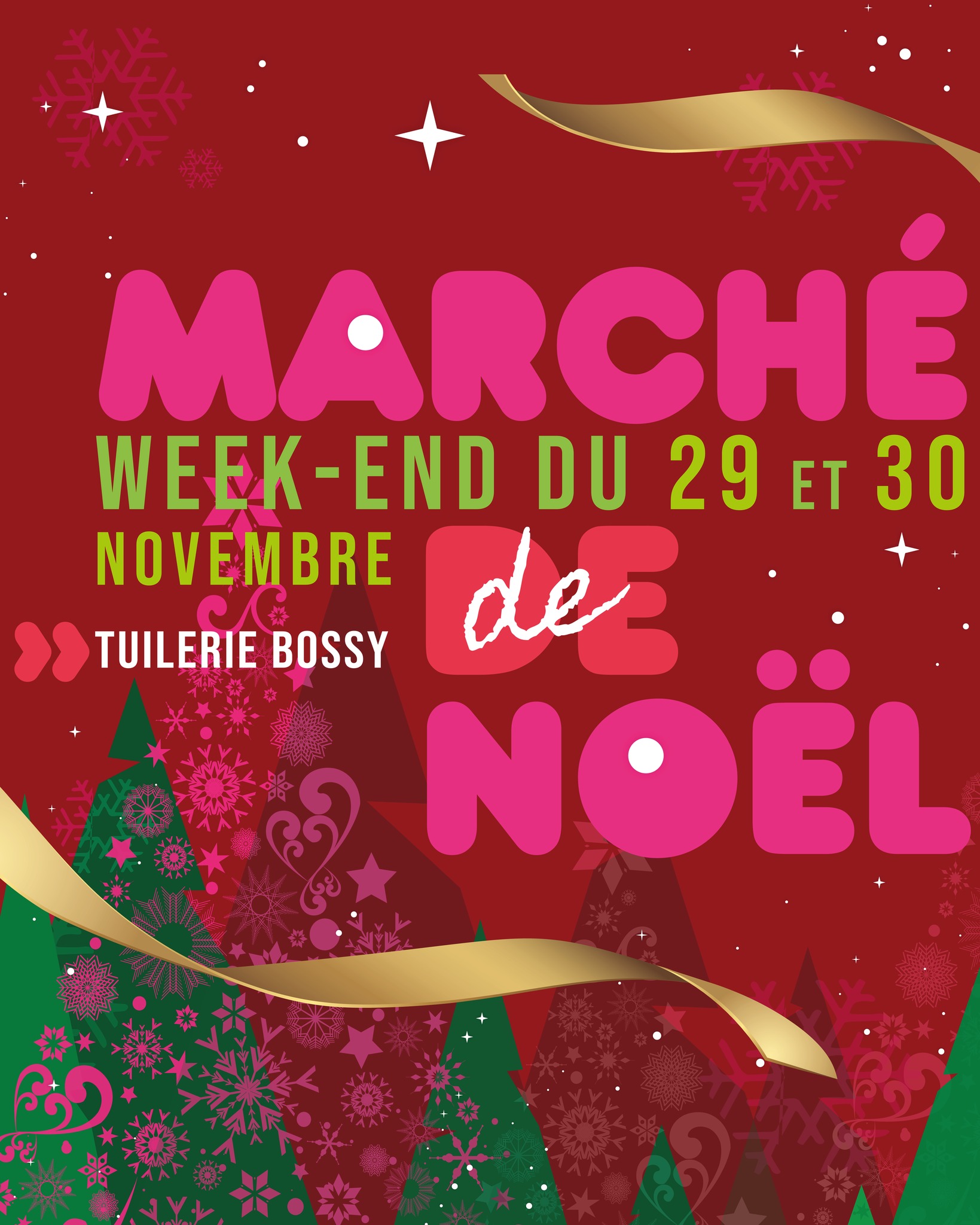 Marché de Noël à la Tuilerie Bossy