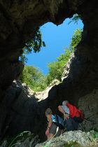 Sentier géologique de la grotte d'Orjobet
