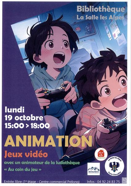 Après-midi jeux vidéo