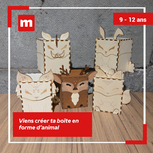 Atelier Fabrique Kids - Créer ton aniboîte_Grenoble