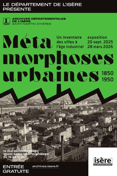 Présentation du livret et visite guidée de l'exposition Métamorphoses urbaines