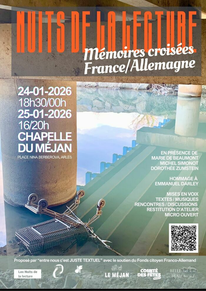 Nuits de la lecture – Mémoires croisées France/Allemagne