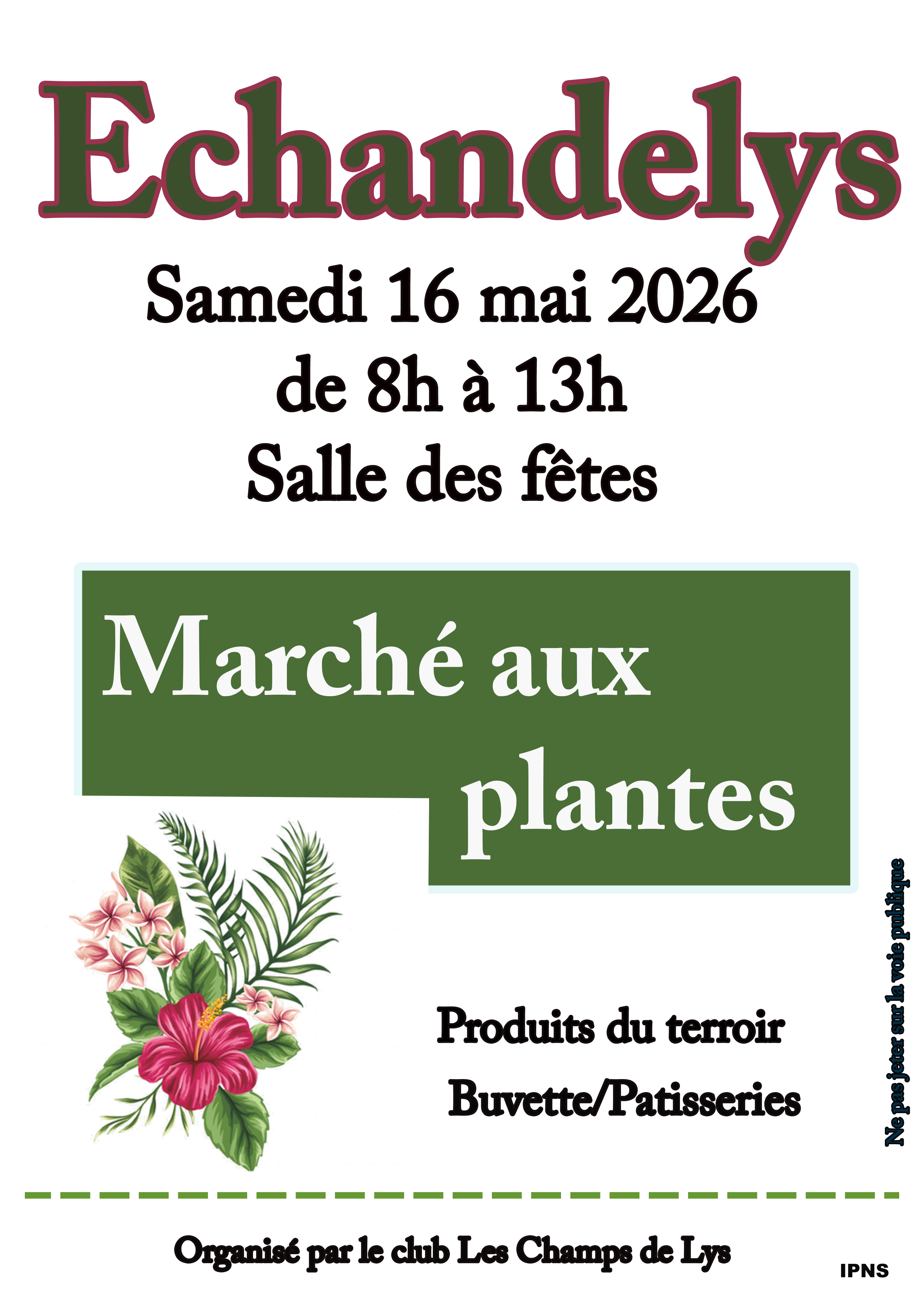 Marché aux plantes // Échandelys