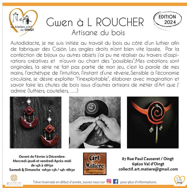 Gwen Roucher / Artisane du bois