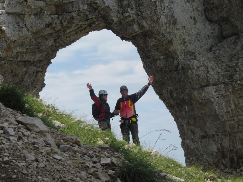 Ascension du Mont Aiguille par la voie normale