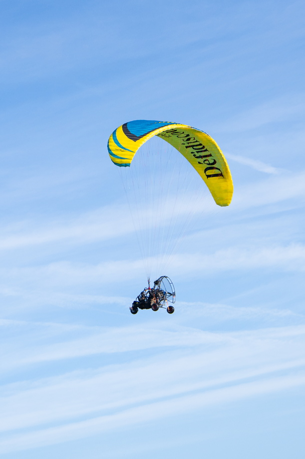 Baptême de l'air en paramoteur