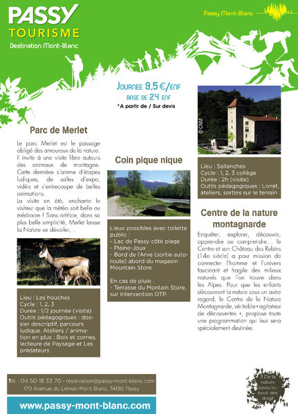 De la nature jusqu'au bout des pattes