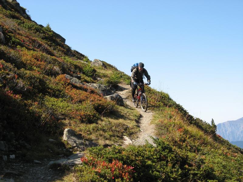 VTT en montagne-Compagnie des Guides